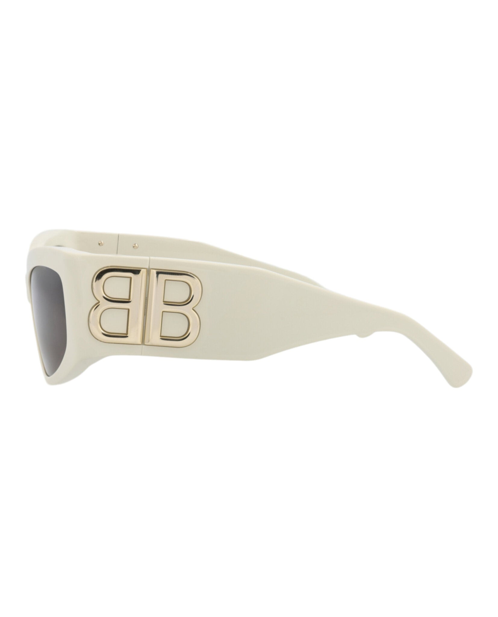 Balenciaga Balenciaga Womens Cat Eye Ivory Ivory Grey Fashion Designer Eyewear