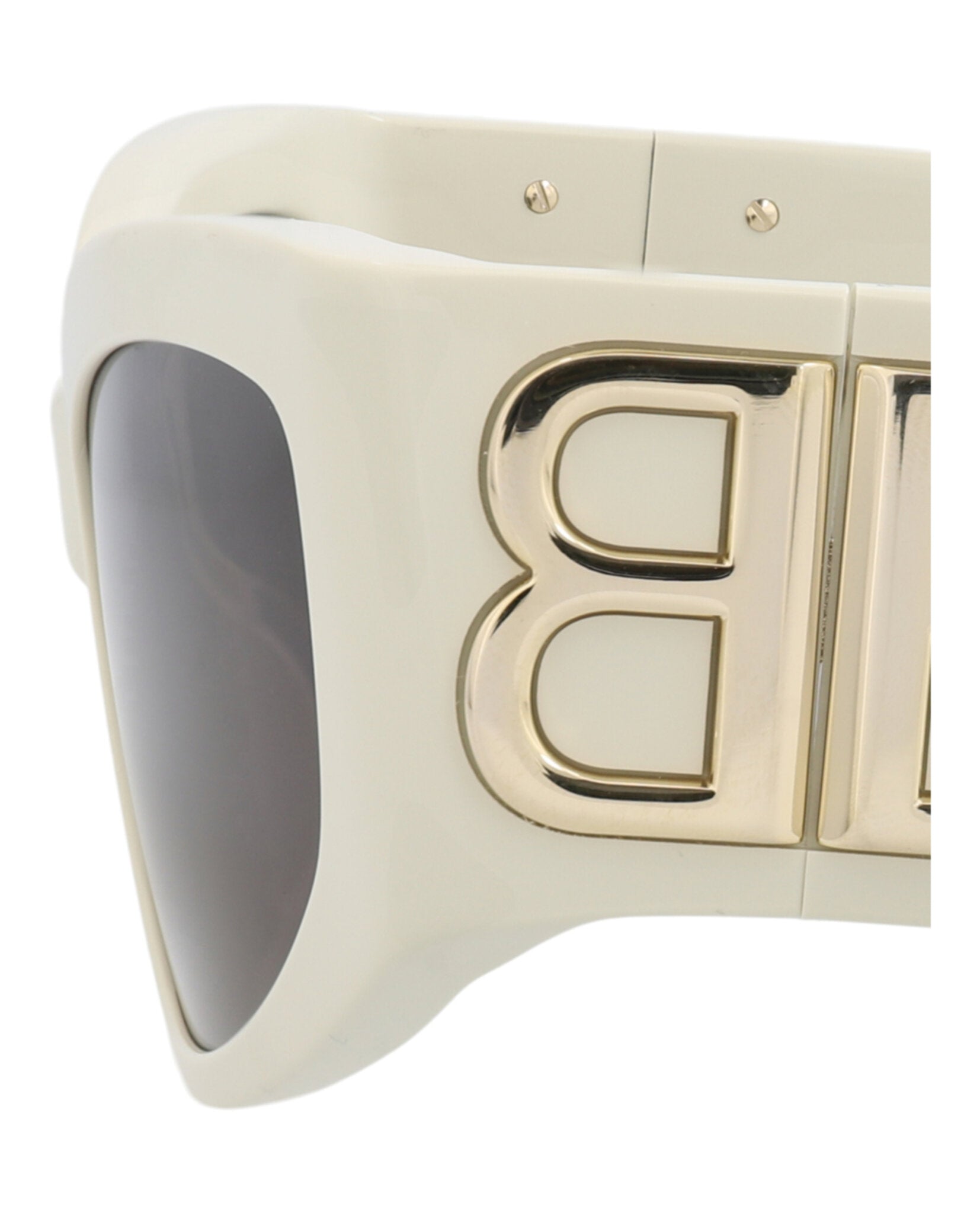 Balenciaga Balenciaga Womens Cat Eye Ivory Ivory Grey Fashion Designer Eyewear