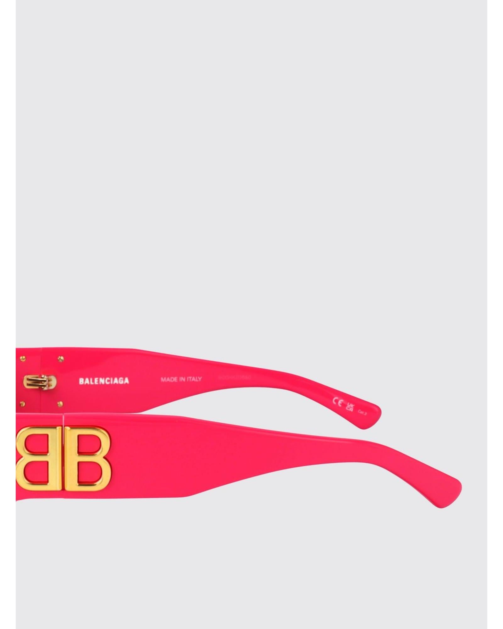 Balenciaga BB0321S Sunglasses Oval Frame Women Fuchsia – Bluefly