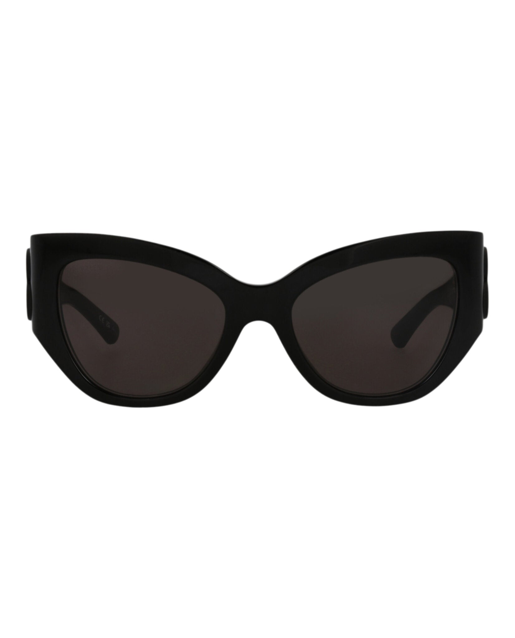 Balenciaga Balenciaga Womens Cat Eye Black Black Grey Fashion Designer Eyewear