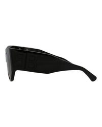 Balenciaga Balenciaga Womens Cat Eye Black Black Grey Fashion Designer Eyewear