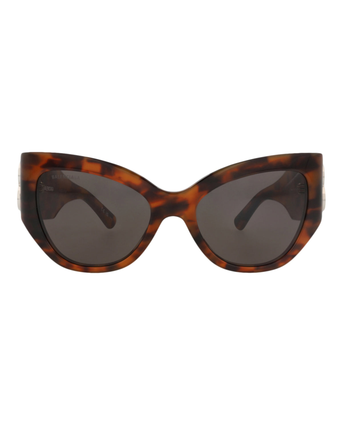 Balenciaga Womens Cat Eye Havana Havana Grey Fashion Designer Eyewear