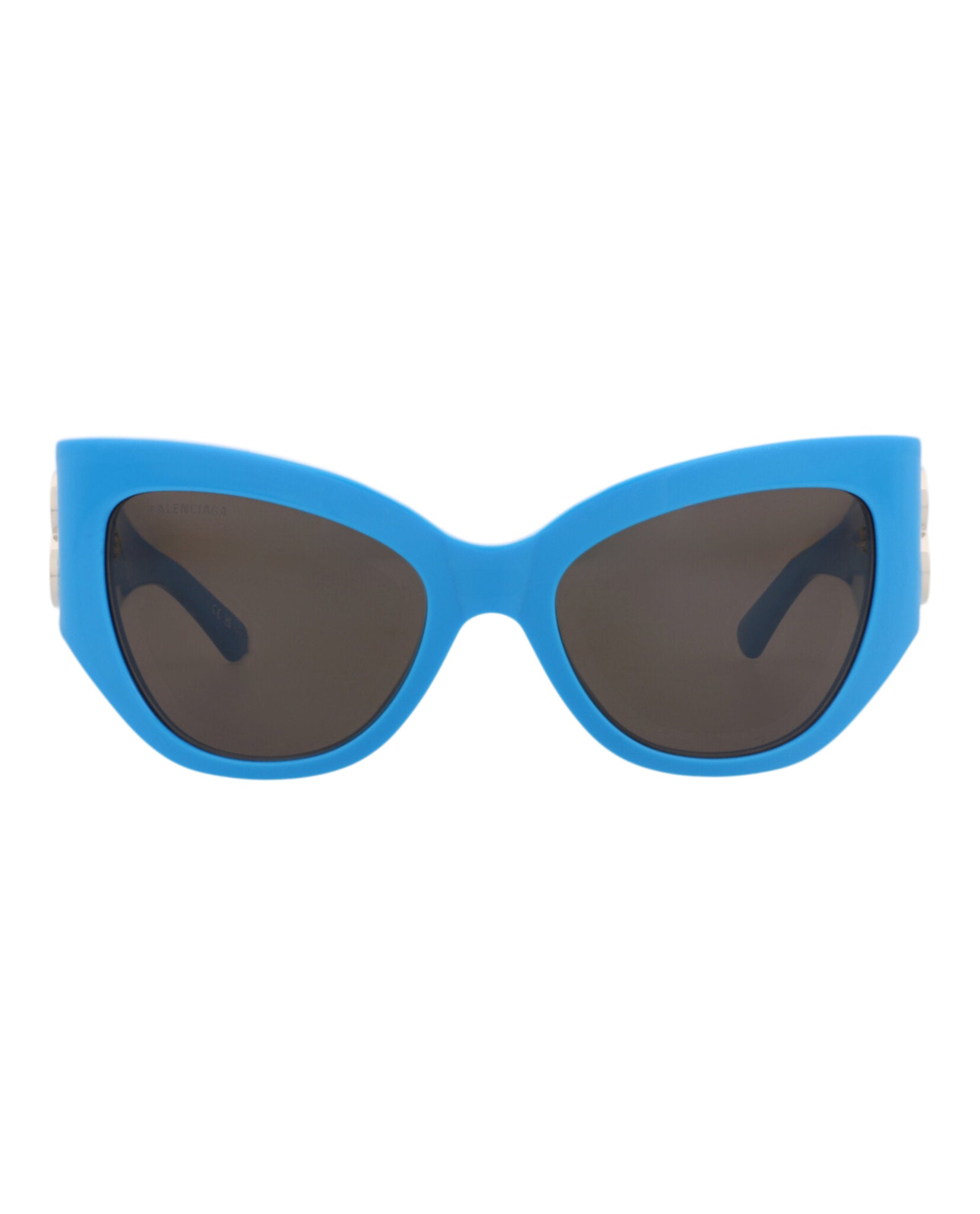 Balenciaga Womens Cat Eye Light Blue Light Blue Grey Fashion Designer Eyewear