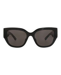 Balenciaga Balenciaga Womens Square/Rectangle Black Black Grey Fashion Designer Eyewear