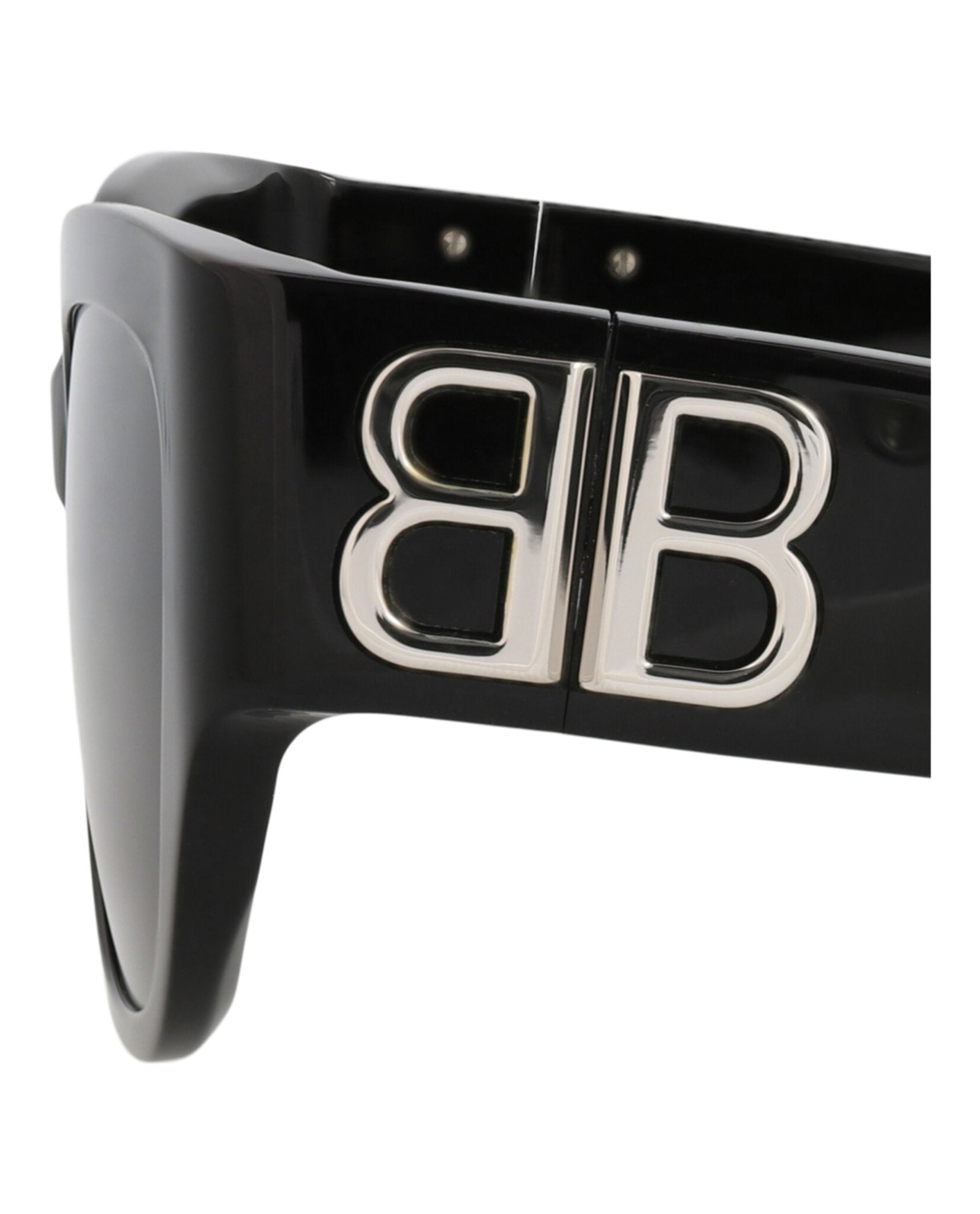 Balenciaga Balenciaga Womens Square/Rectangle Black Black Grey Fashion Designer Eyewear