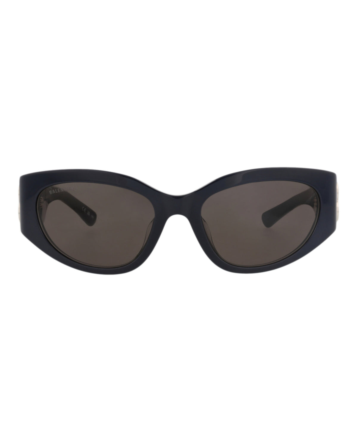Balenciaga Balenciaga Womens Round/Oval Blue Blue Grey Fashion Designer Eyewear