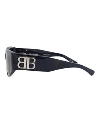 Balenciaga Balenciaga Womens Round/Oval Blue Blue Grey Fashion Designer Eyewear