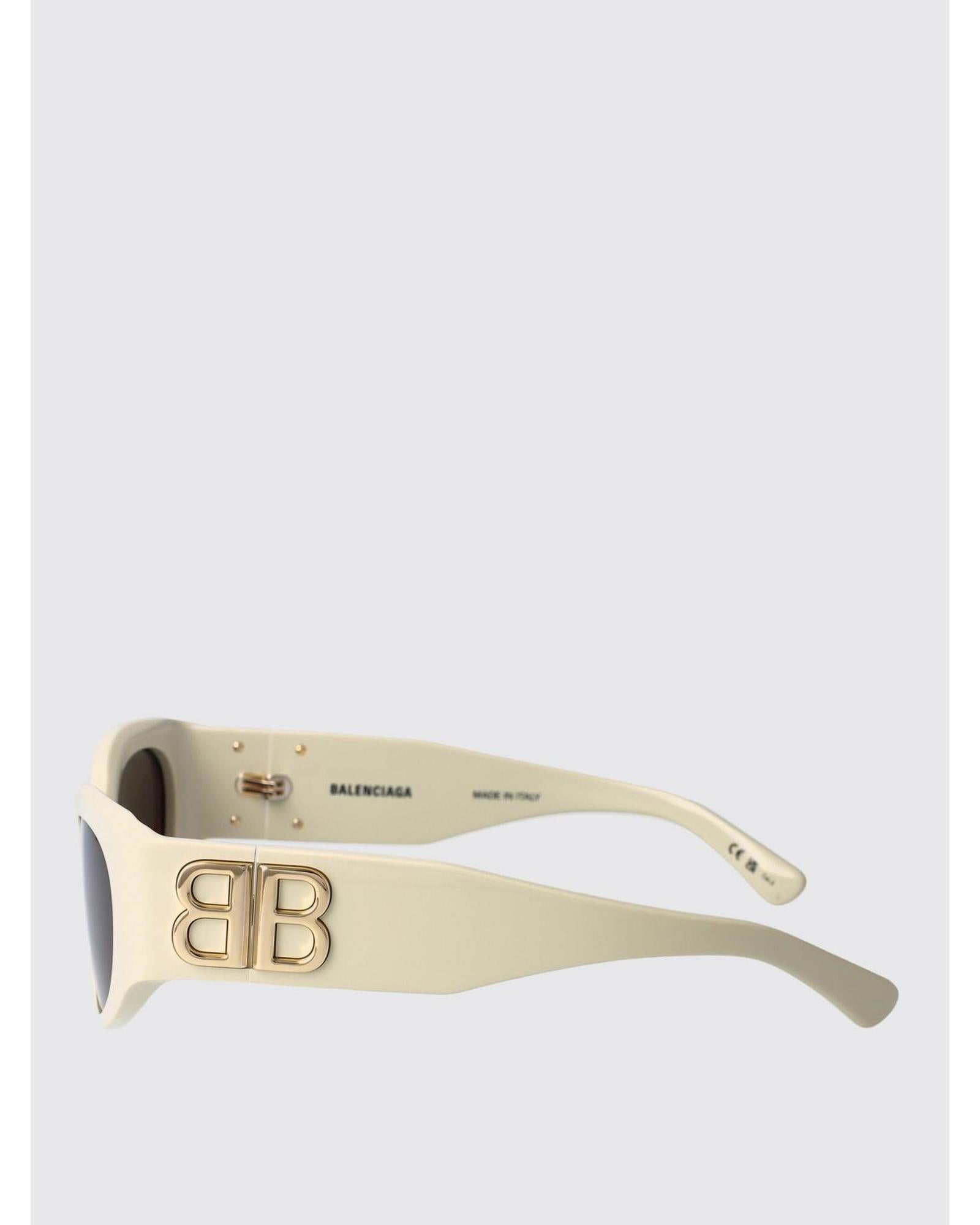 サングラス BALENCIAGA Woman Sunglasses Ivory BB0324SK 009 Balenciaga BB0324SK 009 - Ivory Sunglasses for Woman