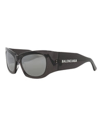 Balenciaga Womens Cat Eye Grey Grey Silver Fashion Designer Eyewear