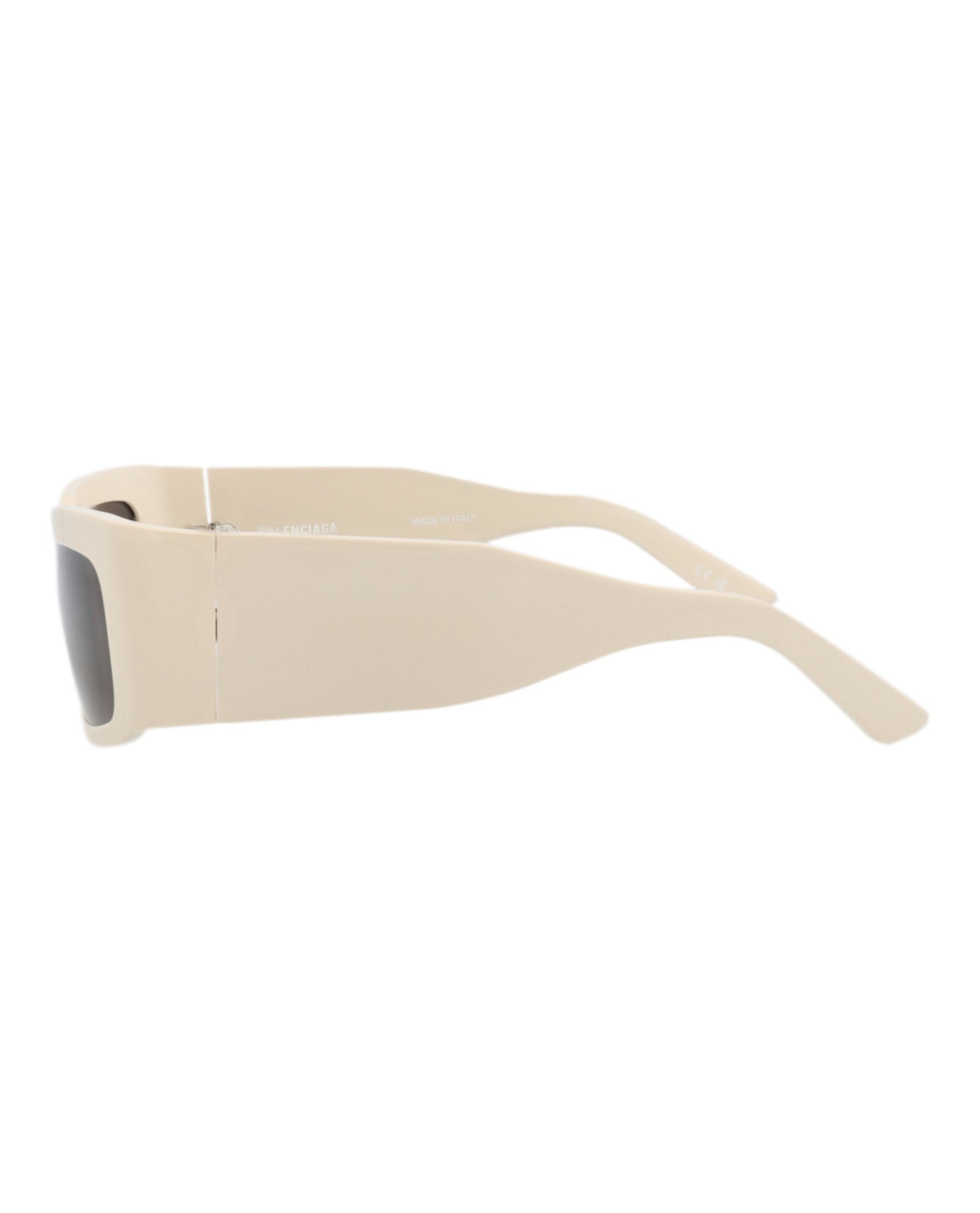 Balenciaga Balenciaga Unisex Square/Rectangle Beige Beige Grey Fashion Designer Eyewear