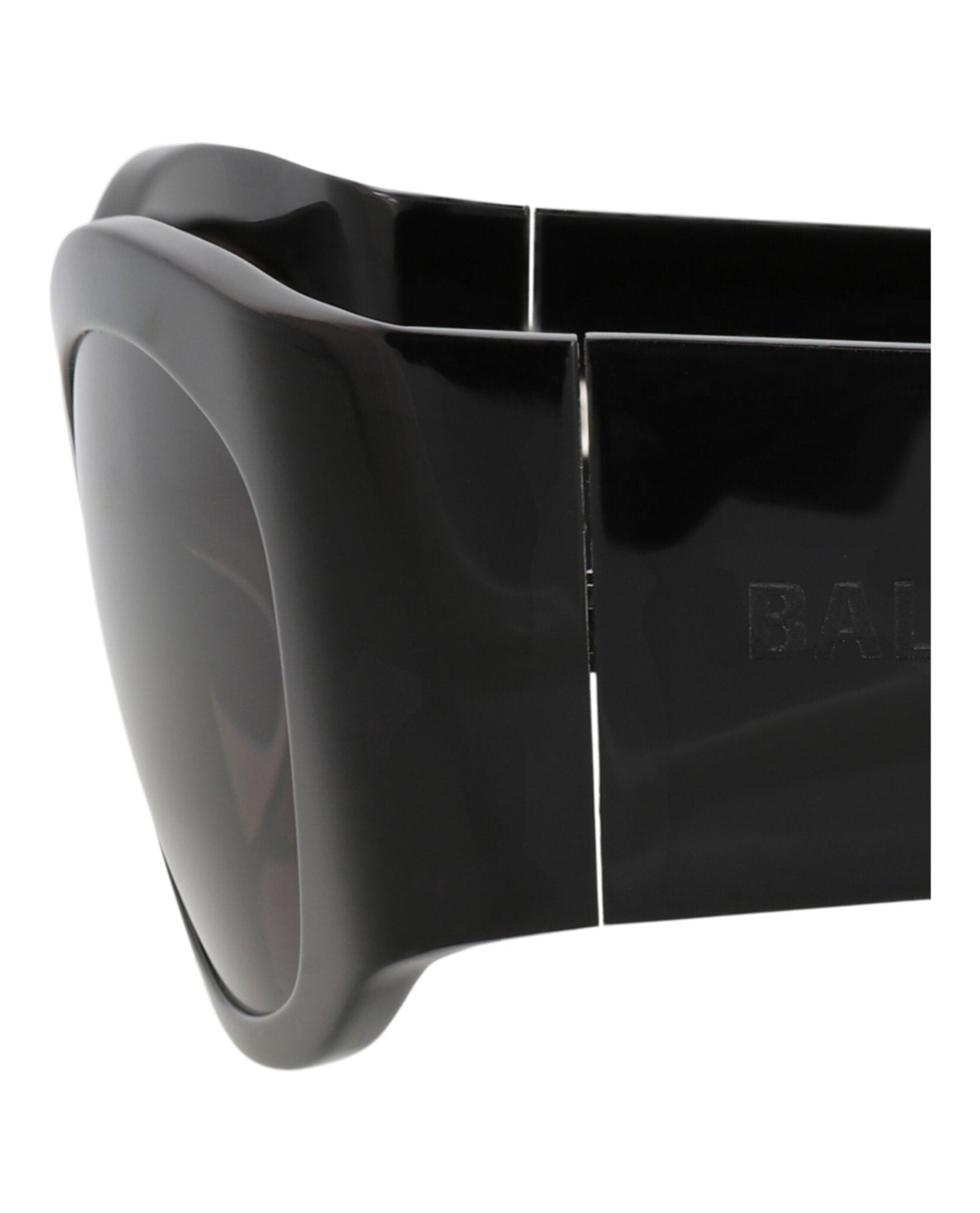 Balenciaga Balenciaga Womens Square/Rectangle Black Black Grey Fashion Designer Eyewear
