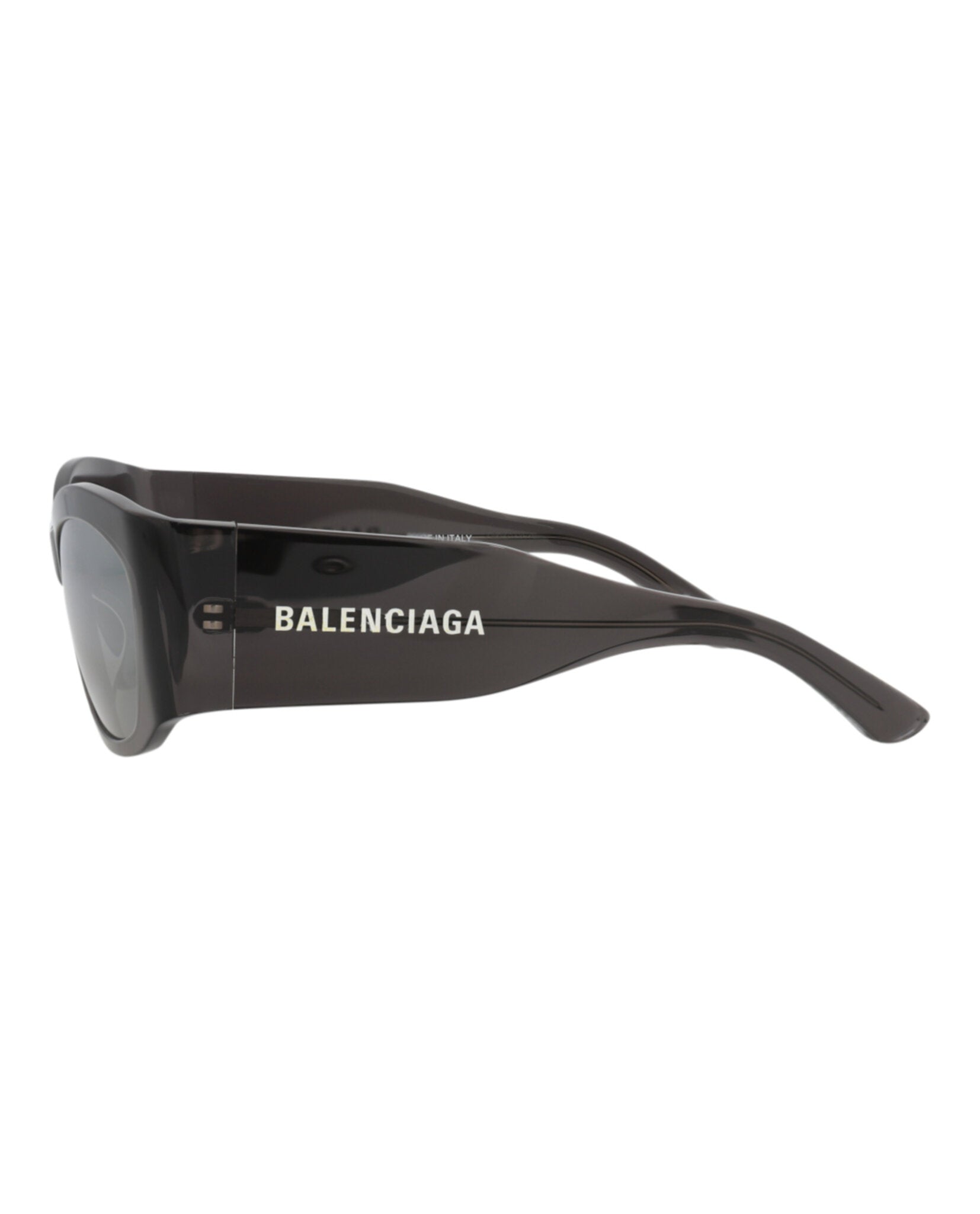 Balenciaga Womens Square/Rectangle Grey Grey Silver Fashion Designer Eyewear