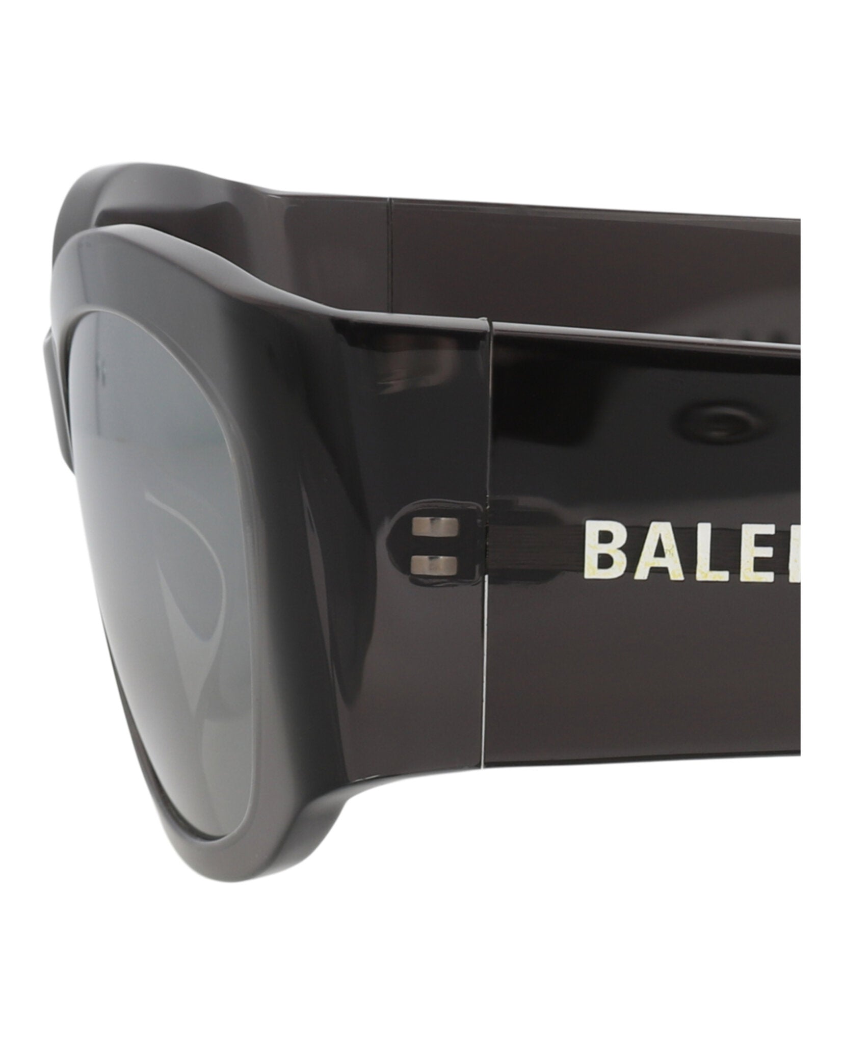 Balenciaga Womens Square/Rectangle Grey Grey Silver Fashion Designer Eyewear