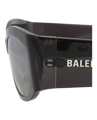 Balenciaga Womens Square/Rectangle Grey Grey Silver Fashion Designer Eyewear