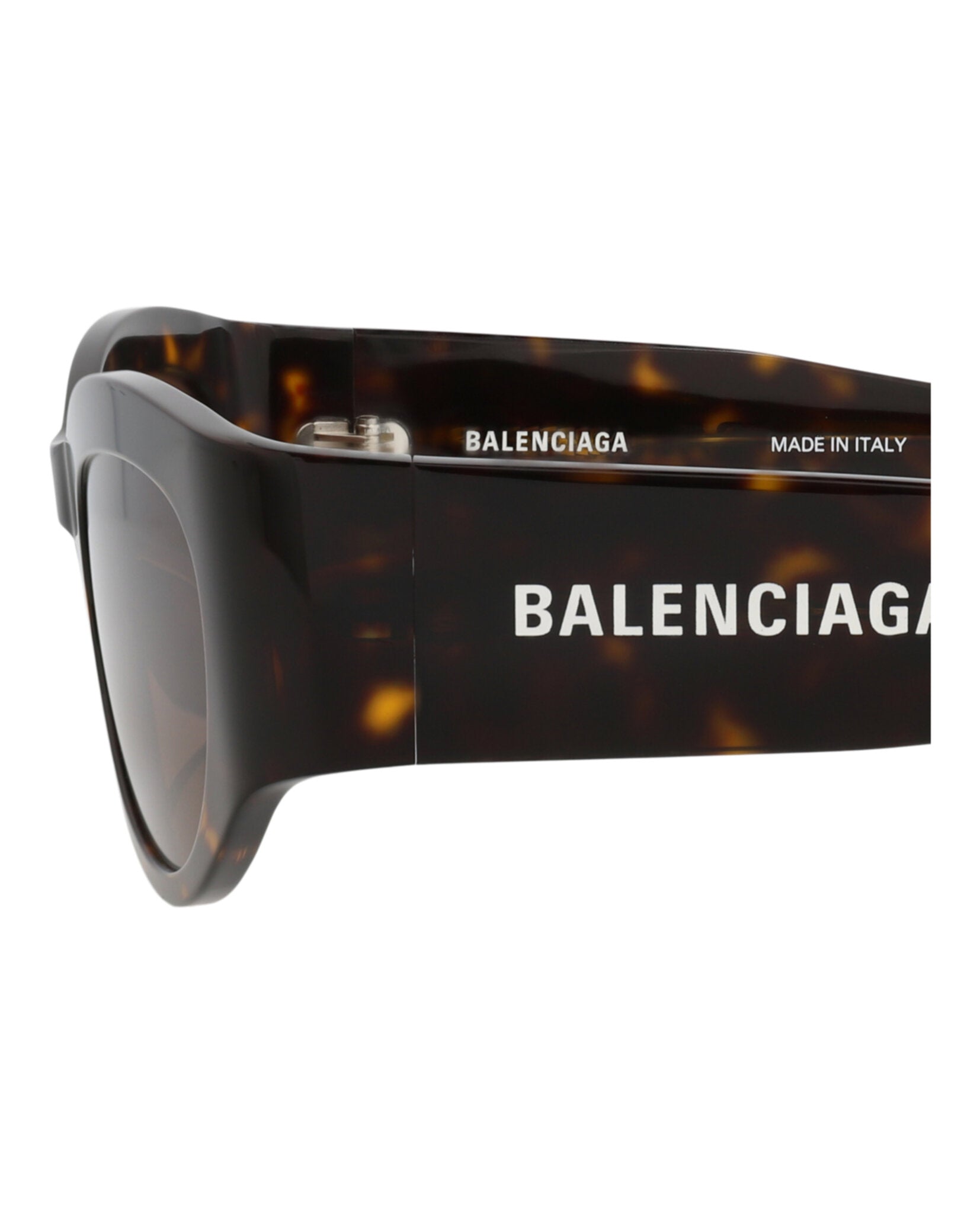 Balenciaga Womens Round/Oval Havana Havana Brown Fashion Designer Eyewear