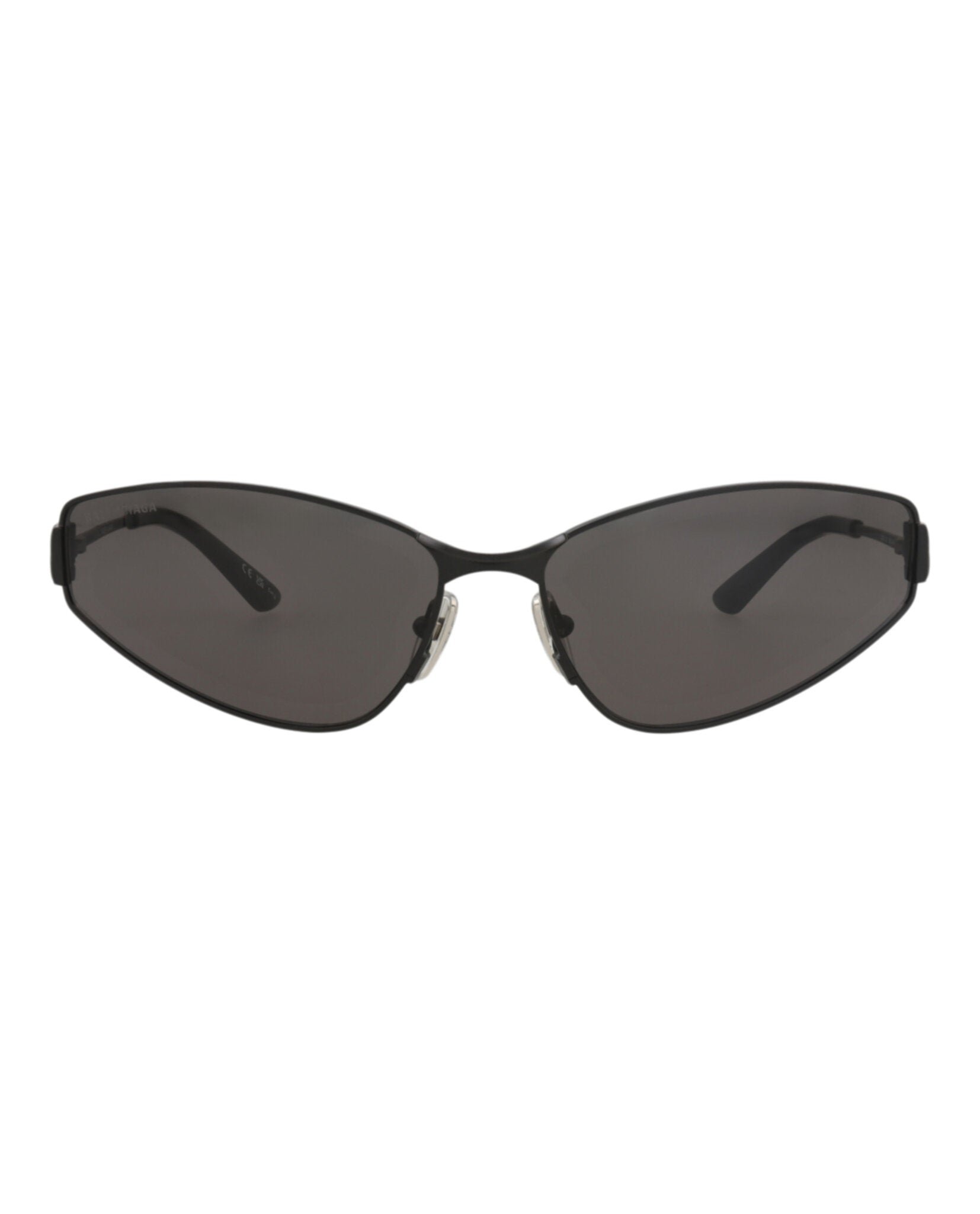 Balenciaga Balenciaga Womens Cat Eye Black Black Grey Fashion Designer Eyewear