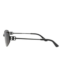 Balenciaga Balenciaga Womens Cat Eye Black Black Grey Fashion Designer Eyewear