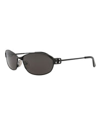 Balenciaga Unisex Square/Rectangle Black Black Grey Fashion Designer Eyewear