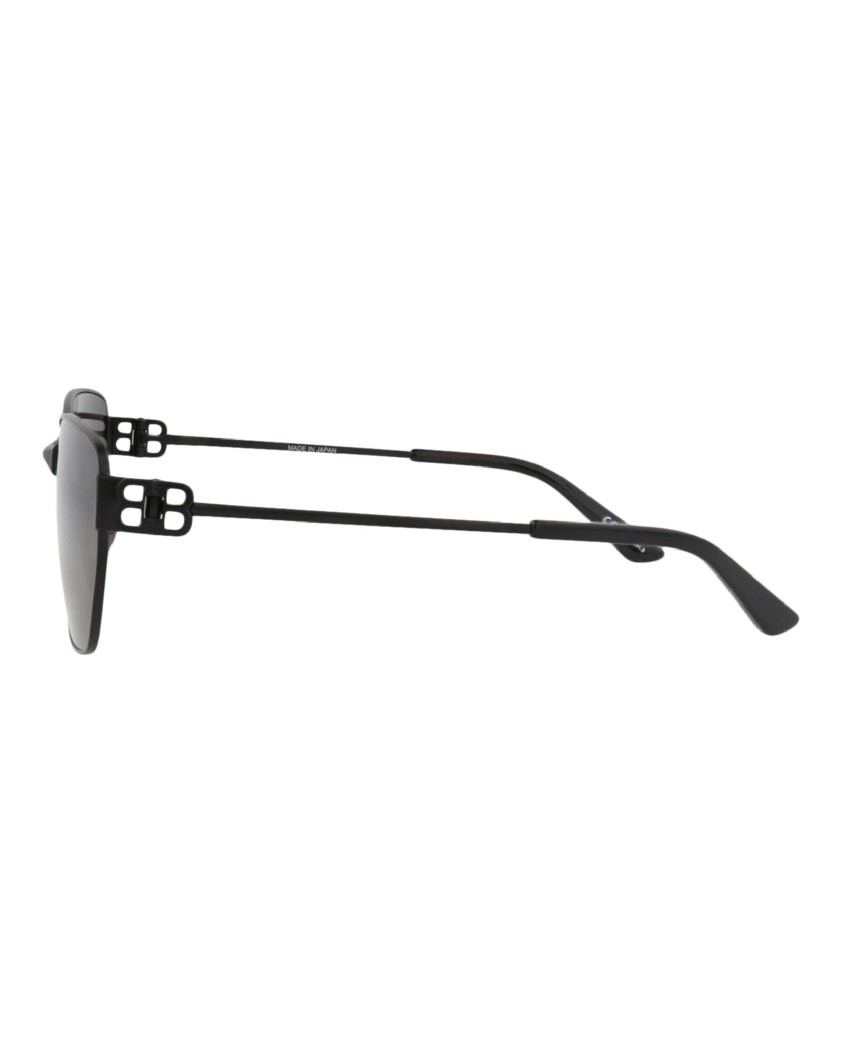 Balenciaga Balenciaga Unisex Cat Eye Black Black Grey Fashion Designer Eyewear