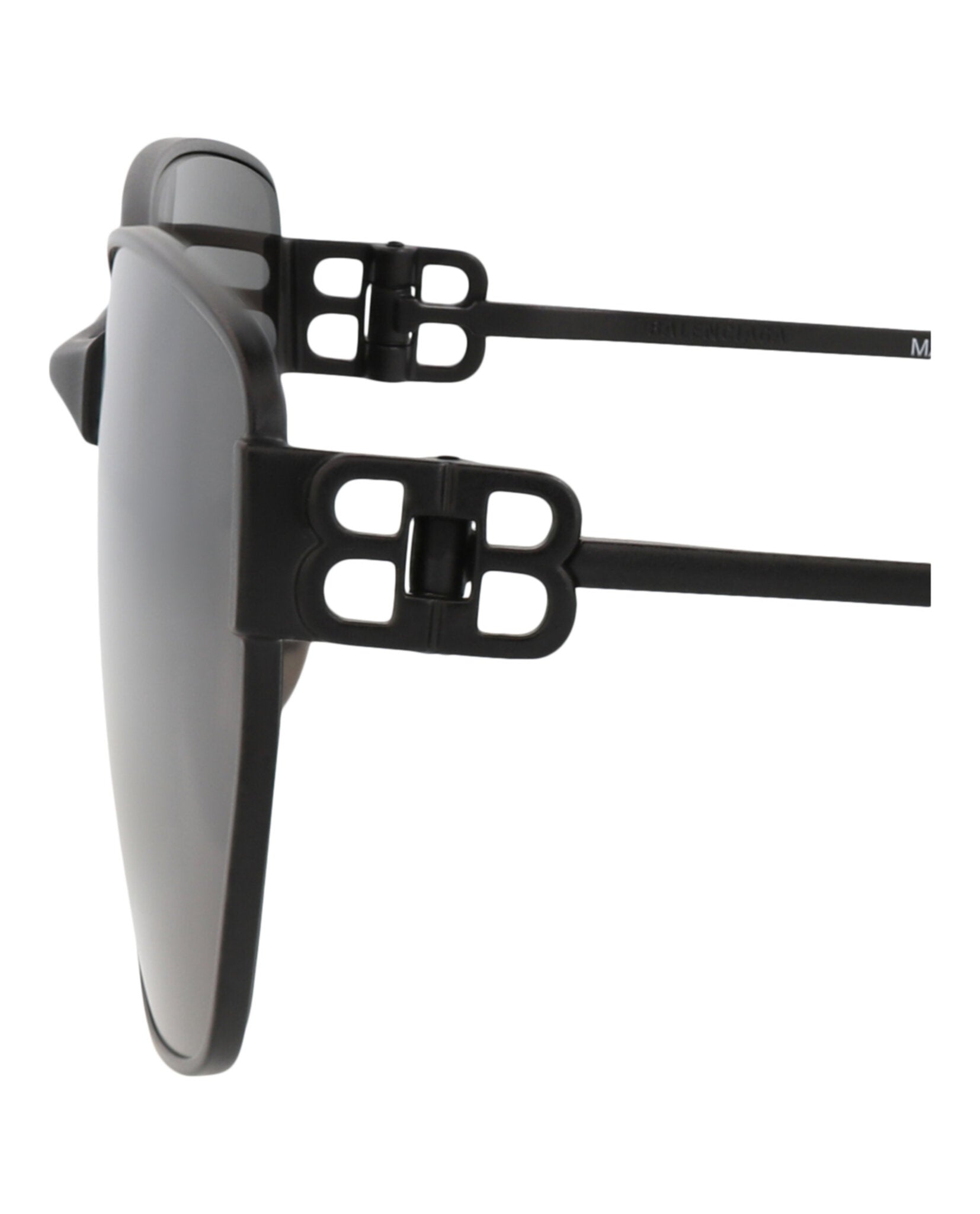 Balenciaga Balenciaga Unisex Cat Eye Black Black Grey Fashion Designer Eyewear