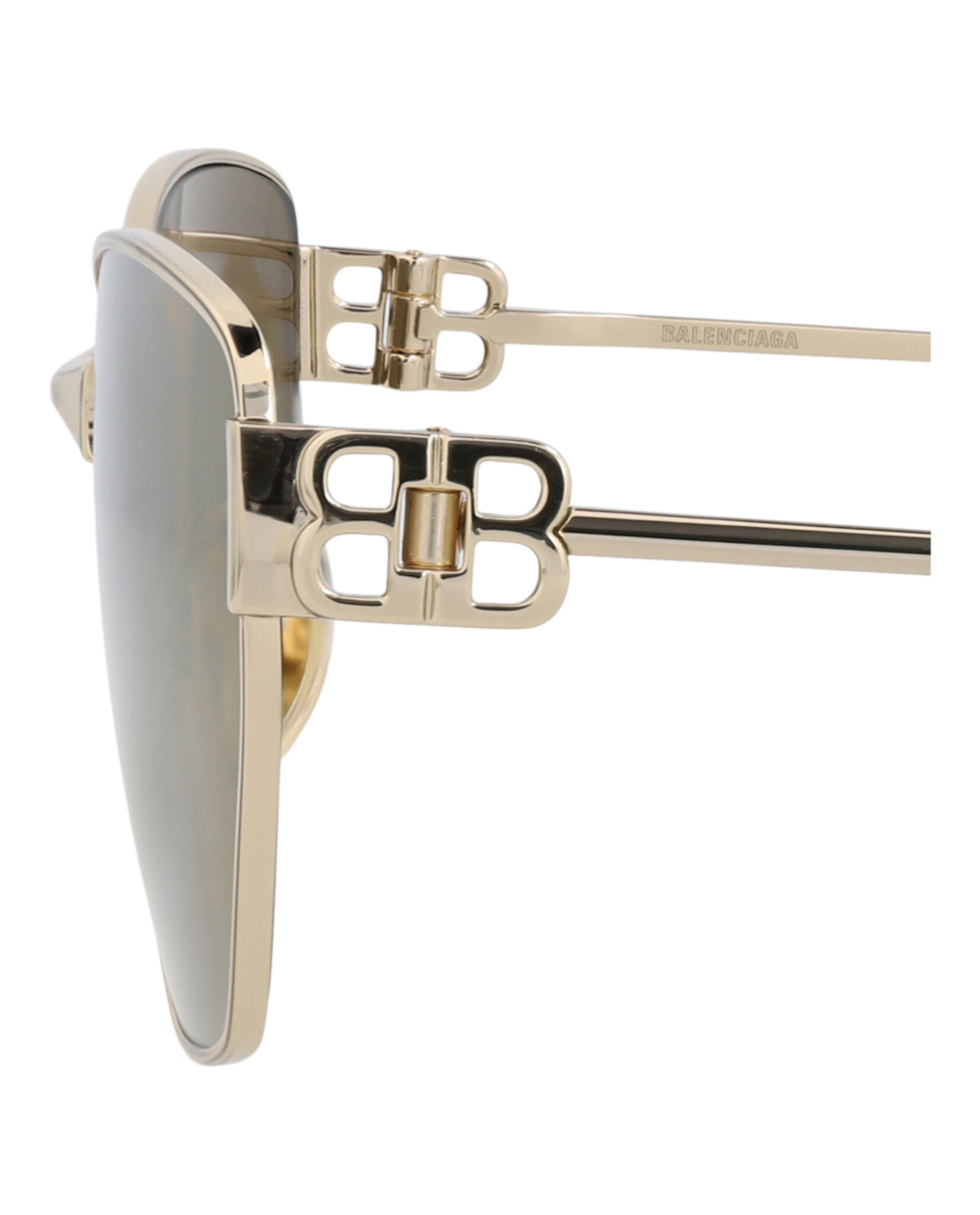 Balenciaga Balenciaga Unisex Cat Eye Gold Gold Bronze Fashion Designer Eyewear