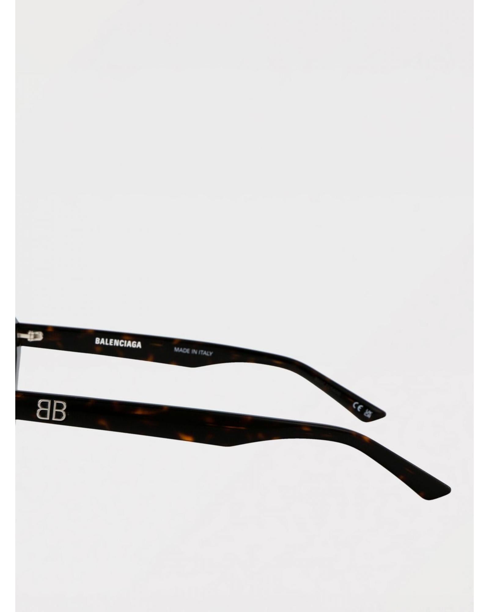 メガネ BALENCIAGA Woman Optical frames Brown BB0341O 002 Balenciaga BB0341O 002 CatEye Eyeglasses Women Brown Frames