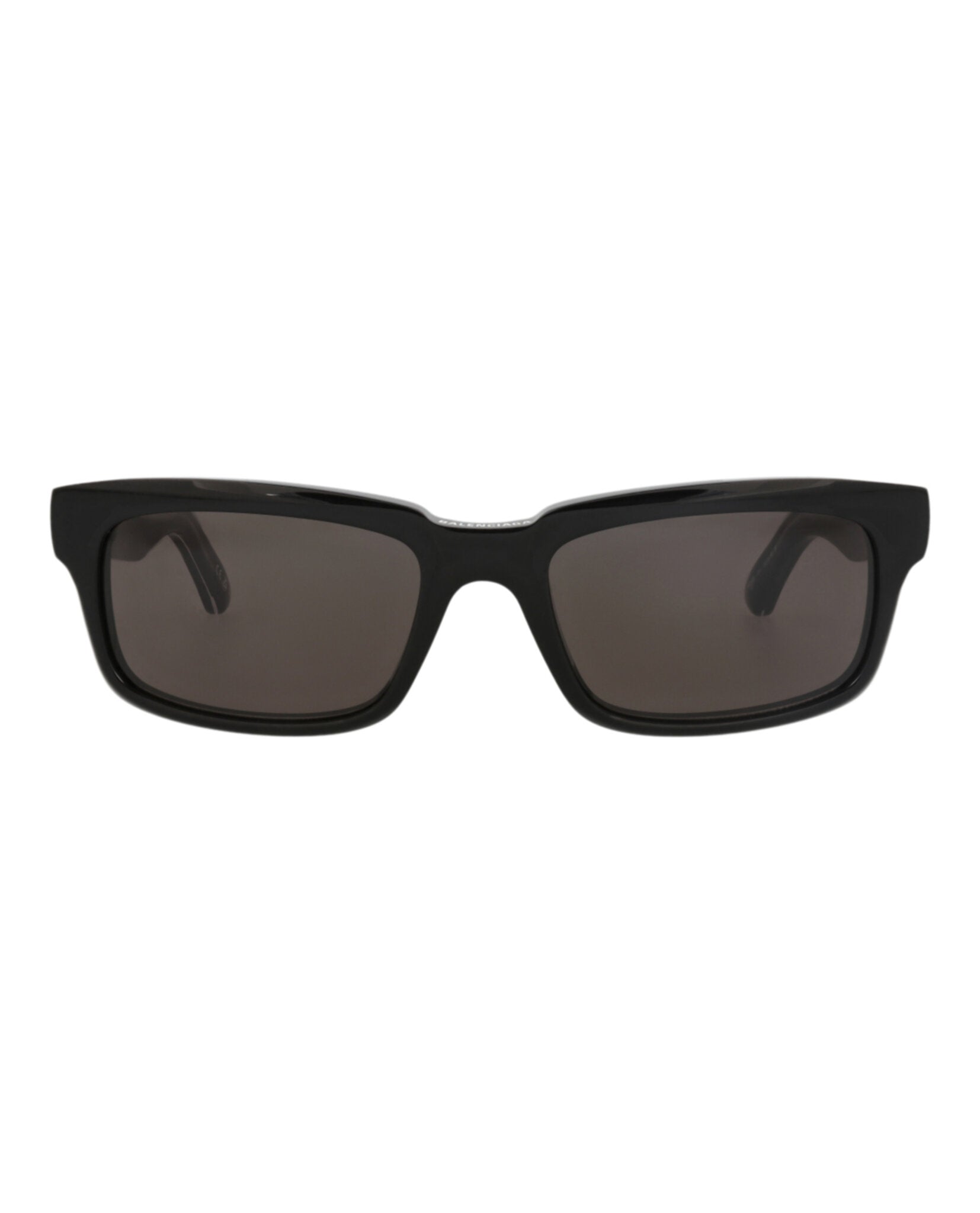 Balenciaga Balenciaga Mens Square/Rectangle Black Black Grey Fashion Designer Eyewear