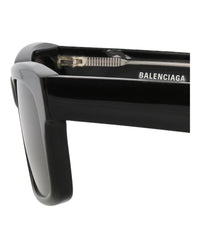Balenciaga Balenciaga Mens Square/Rectangle Black Black Grey Fashion Designer Eyewear