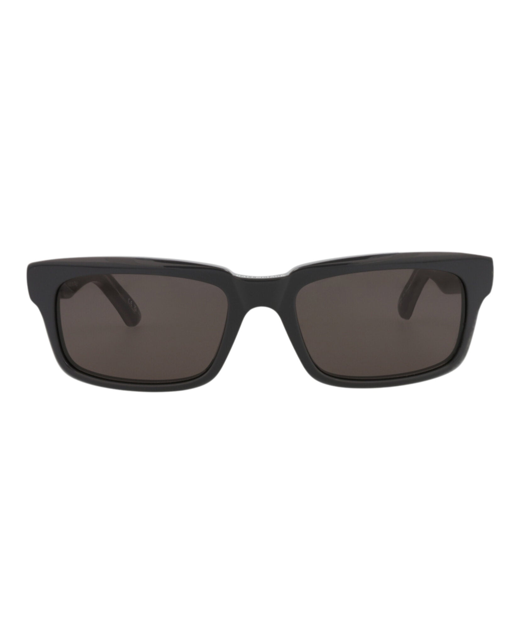 Balenciaga Mens Square/Rectangle Grey Grey Grey Fashion Designer Eyewear