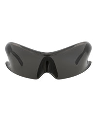 Balenciaga Balenciaga Unisex Shield/Wrap Grey Grey Grey Fashion Designer Eyewear