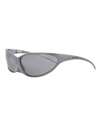 Balenciaga Unisex Shield/Wrap Grey Grey Grey Fashion Designer Eyewear
