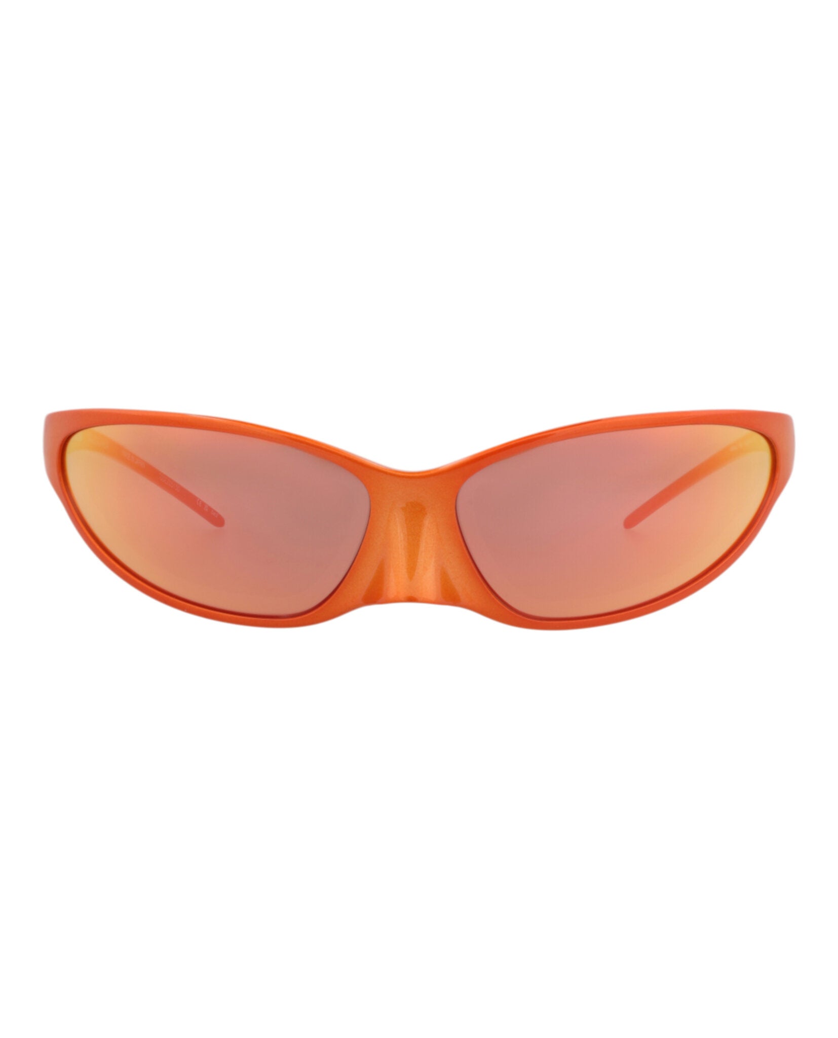 Balenciaga Unisex Shield/Wrap Red Red Red Fashion Designer Eyewear
