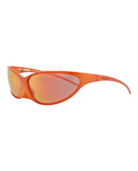 Balenciaga Unisex Shield/Wrap Red Red Red Fashion Designer Eyewear