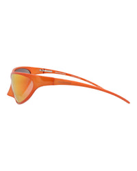 Balenciaga Unisex Shield/Wrap Red Red Red Fashion Designer Eyewear