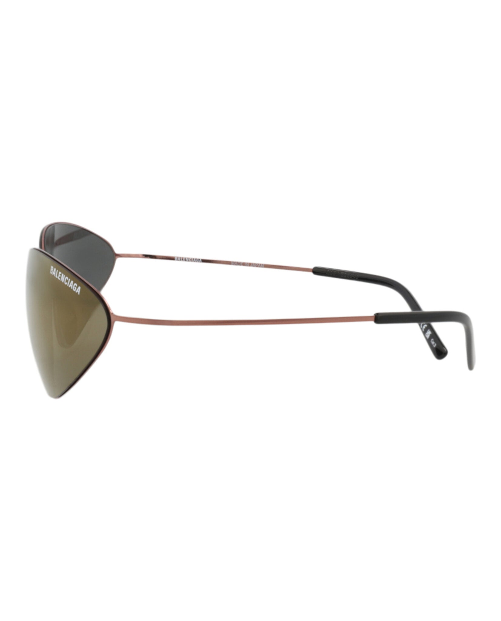 Balenciaga Unisex Cat Eye Brown Brown Bronze Fashion Designer Eyewear