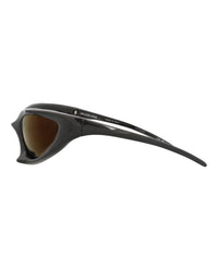 Balenciaga Balenciaga Unisex Shield/Wrap Black Black Grey Fashion Designer Eyewear
