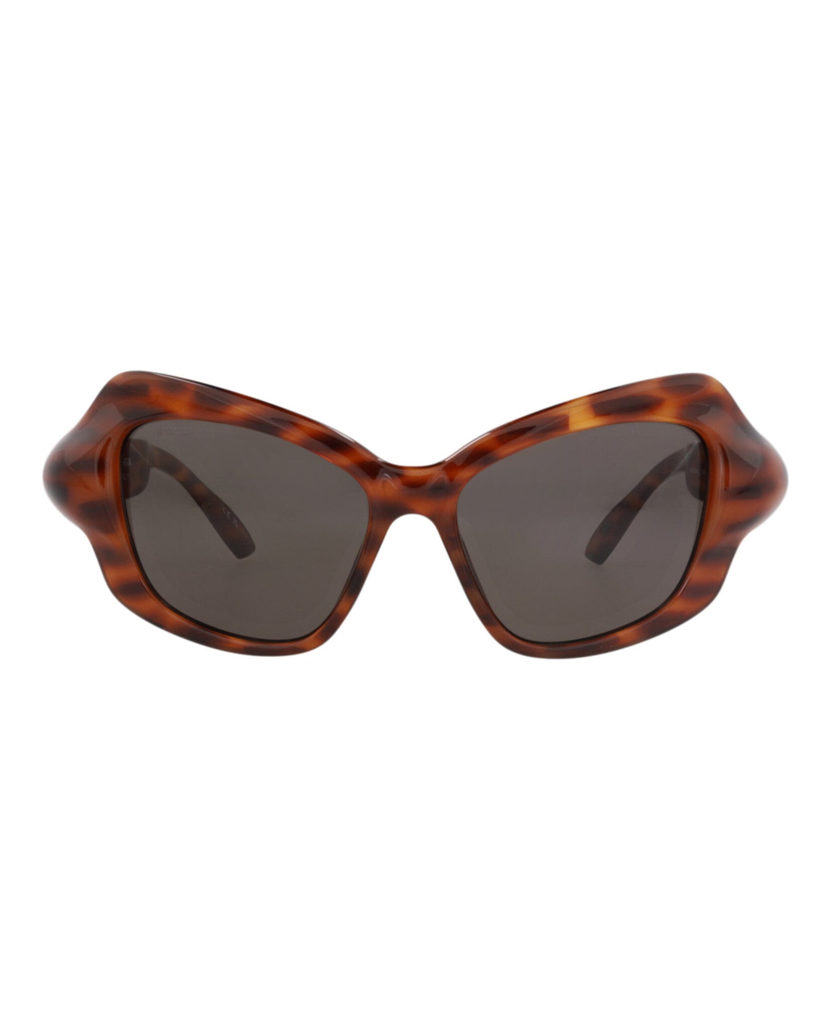 Balenciaga Balenciaga Womens Cat Eye Havana Havana Grey Fashion Designer Eyewear