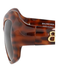 Balenciaga Balenciaga Womens Cat Eye Havana Havana Grey Fashion Designer Eyewear