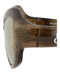 Balenciaga Womens Cat Eye Havana Havana Bronze Fashion Designer Eyewear