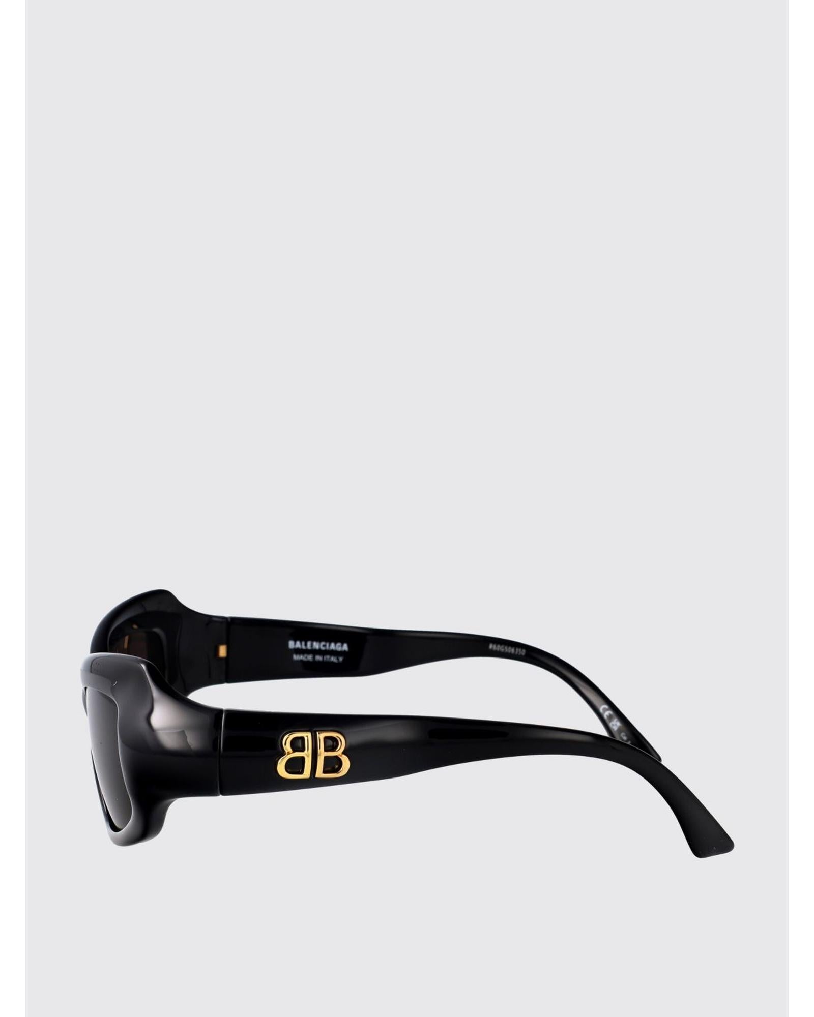 サングラス BALENCIAGA Woman Sunglasses Brown BB0354S 003 Balenciaga BB0354S Sunglasses Bold Design Women Black – Bluefly
