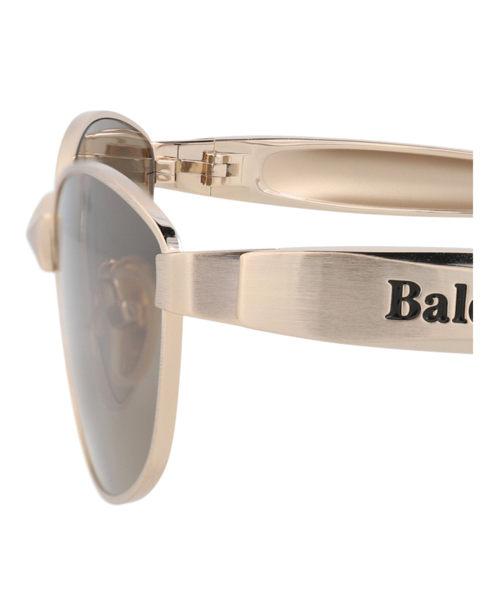 Balenciaga Balenciaga Womens Cat Eye Gold Gold Brown Fashion Designer Eyewear
