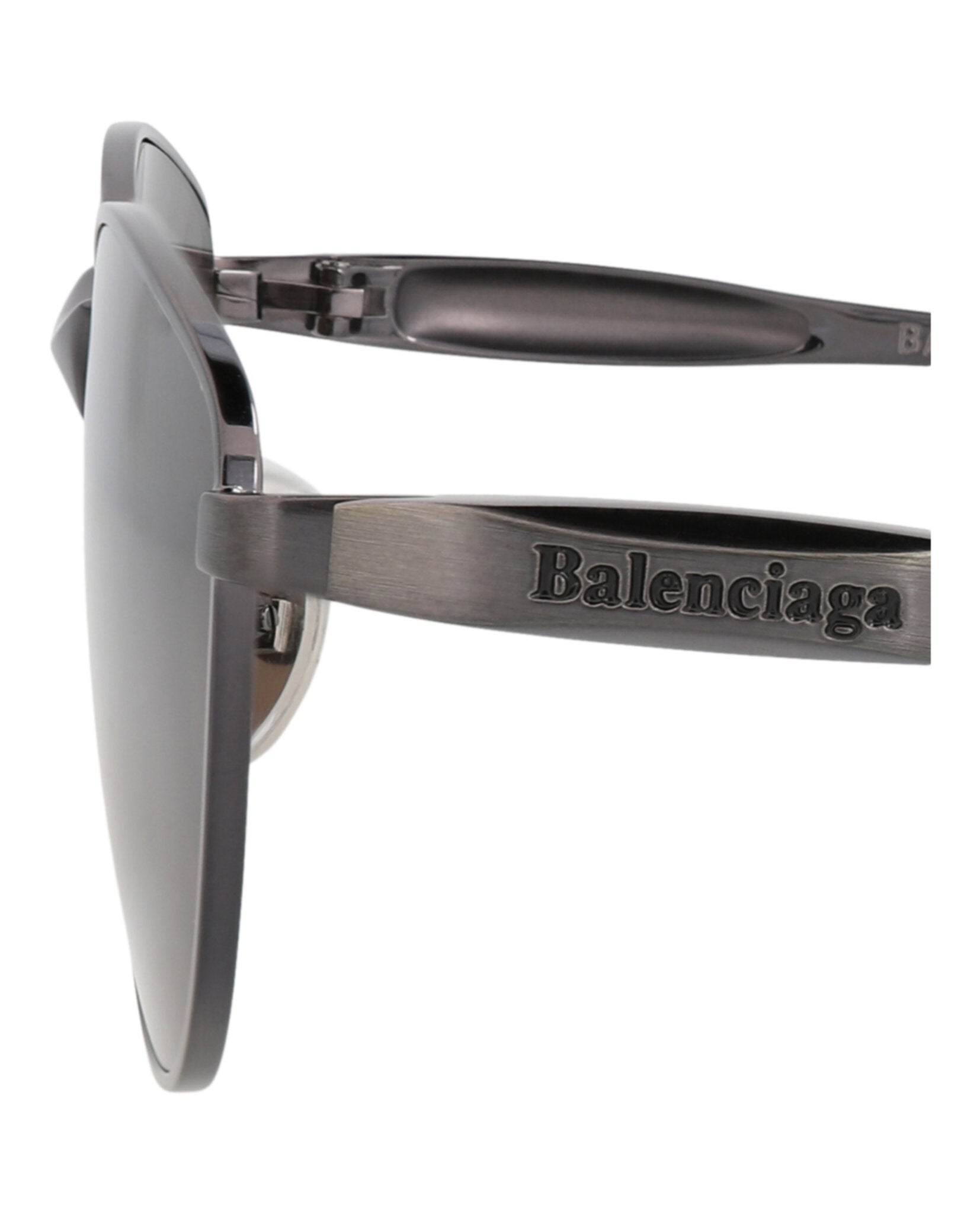 Balenciaga Balenciaga Womens Cat Eye Grey Grey Grey Fashion Designer Eyewear