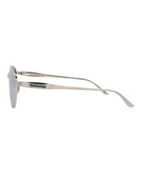 Balenciaga Womens Cat Eye Silver Silver Silver Fashion Designer Eyewear