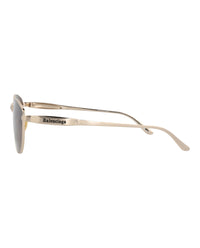 Balenciaga Balenciaga Womens Cat Eye Gold Gold Brown Fashion Designer Eyewear