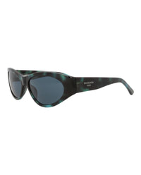 Balenciaga Balenciaga Womens Cat Eye Havana Havana Blue Fashion Designer Eyewear