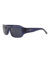 Balenciaga Balenciaga Unisex Square/Rectangle Blue Blue Blue Fashion Designer Eyewear