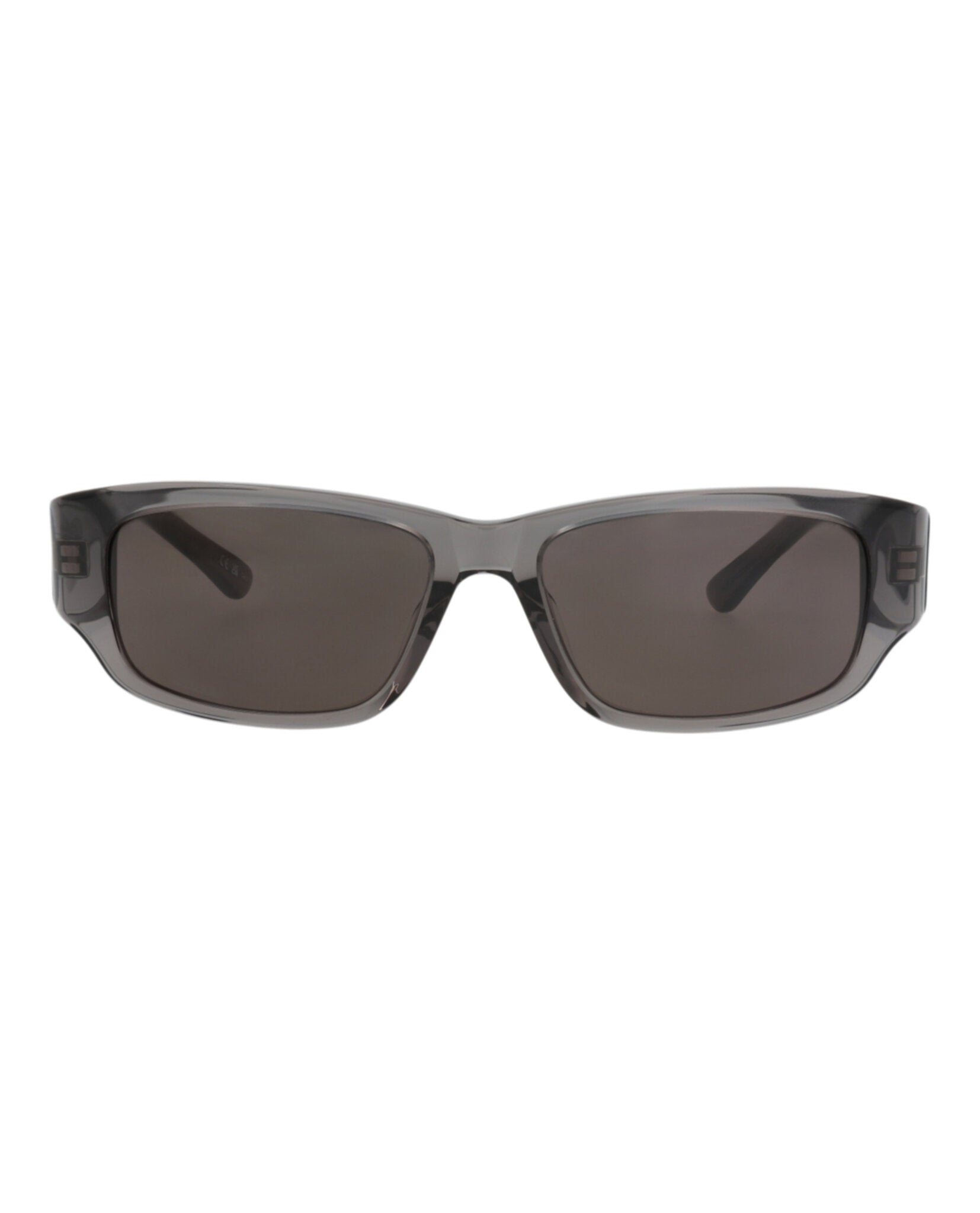 Balenciaga Balenciaga Unisex Square/Rectangle Grey Grey Grey Fashion Designer Eyewear