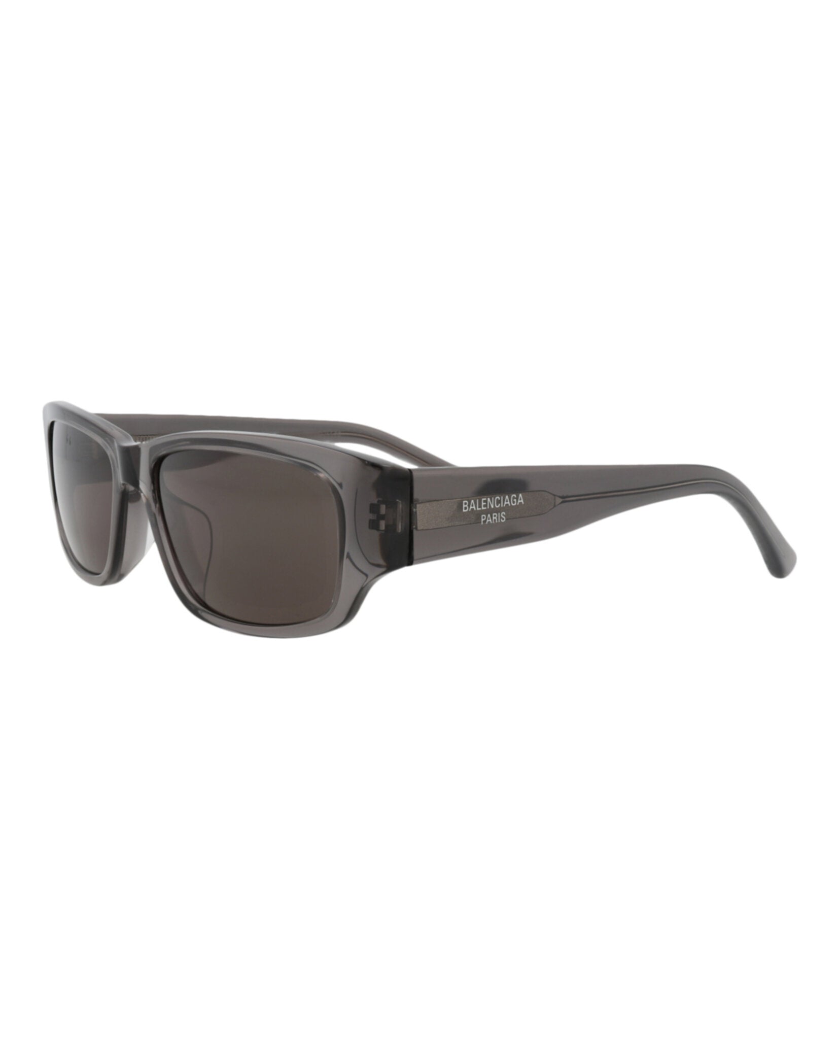 Balenciaga Balenciaga Unisex Square/Rectangle Grey Grey Grey Fashion Designer Eyewear