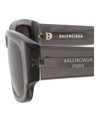 Balenciaga Balenciaga Unisex Square/Rectangle Grey Grey Grey Fashion Designer Eyewear