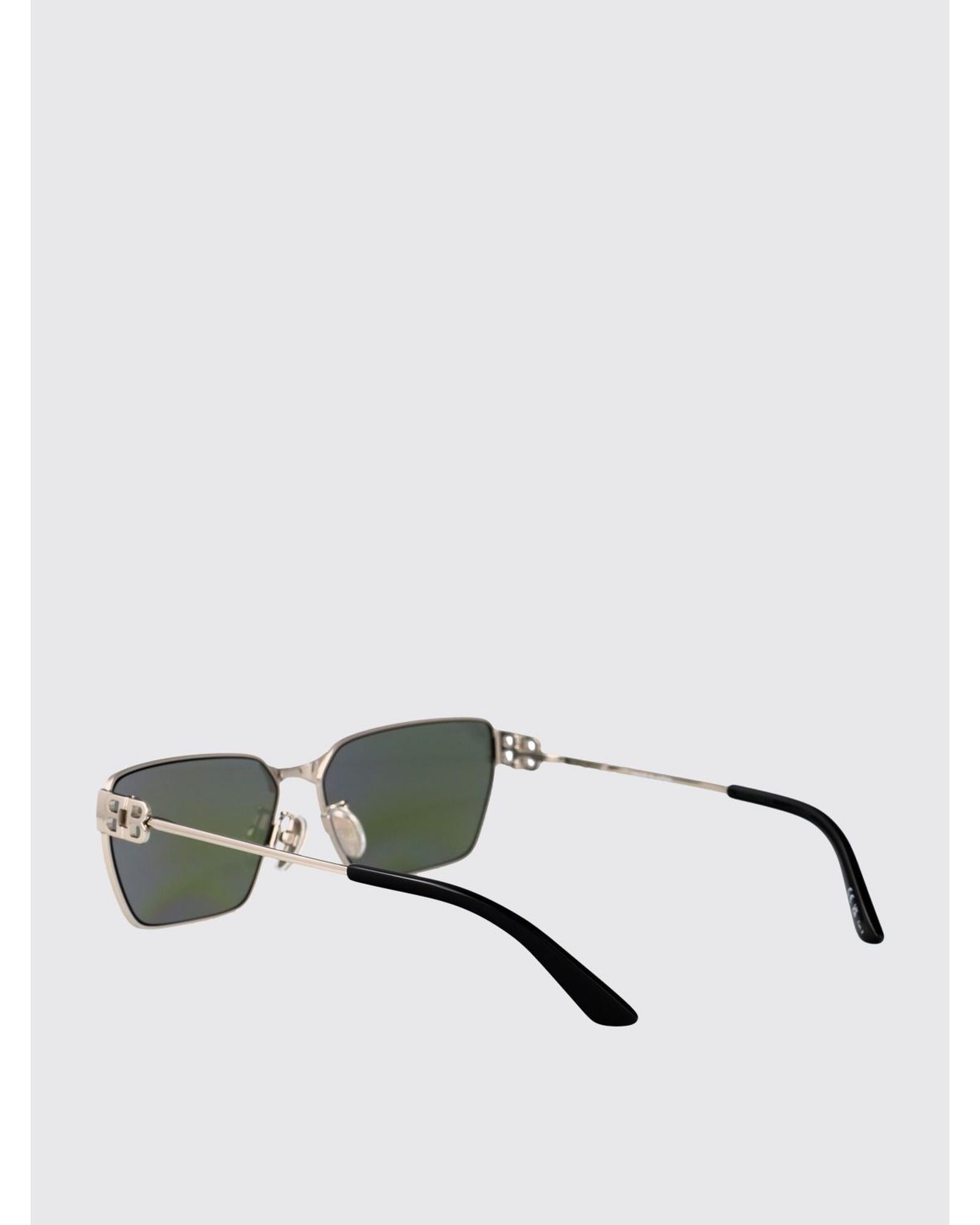 サングラス BALENCIAGA Woman Sunglasses Silver BB0374SK 003 Balenciaga BB0374SK Sunglasses 003 Shiny Shiny Silver - eye